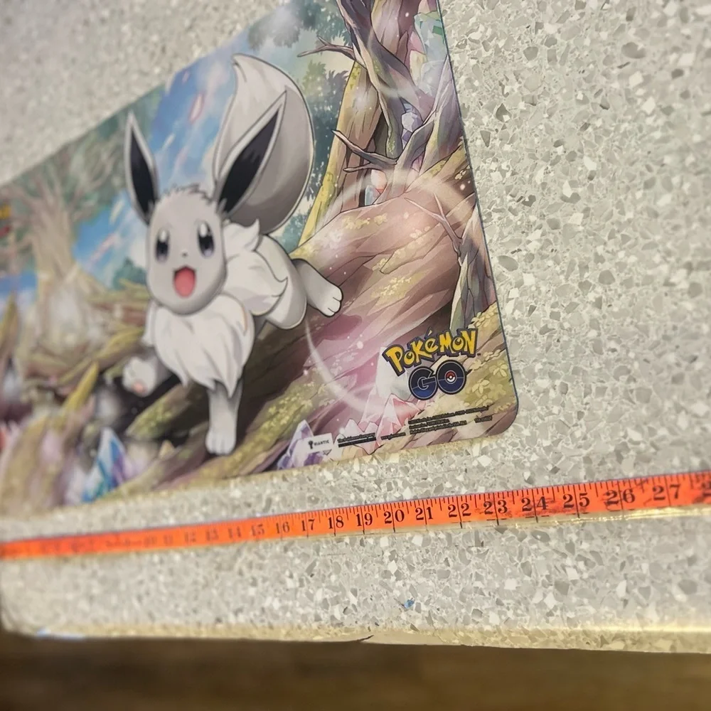 Pokemon Trading Card Game Playmat with Eevee